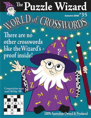 World Of Crosswords No. 35, De The Puzzle Wizard. Editorial Createspace, Tapa Blanda En Inglés