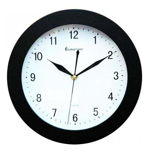 Reloj De Pared Eurotime 996/1800.10 Negro