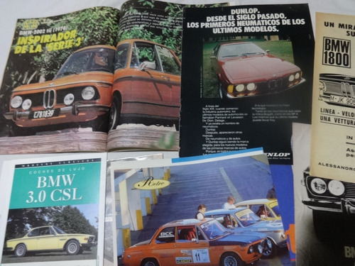 Bmw 2002 520 2000 Cs 3.0 Antiguo No Catalogo Publicidad