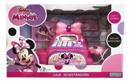 Caja Registradora Mickey Mouse Disney C Luz Sonidos Ditoys!