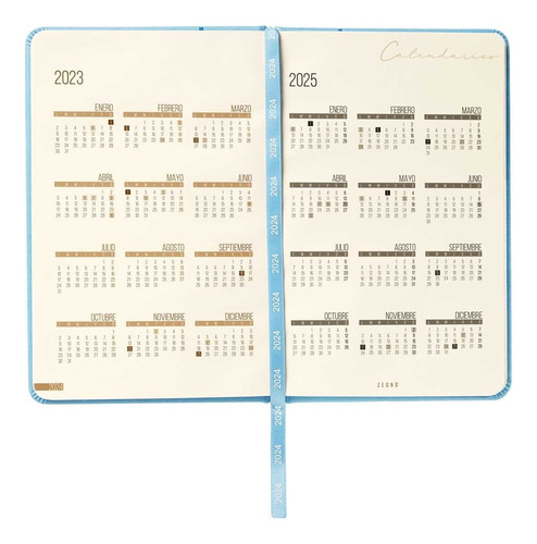 Agenda 2024 Mini Terra Elegante Moderna, Color Autentico