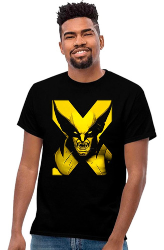 Playeras Superheroes X-men Wolverine Diseño 02 Beloma