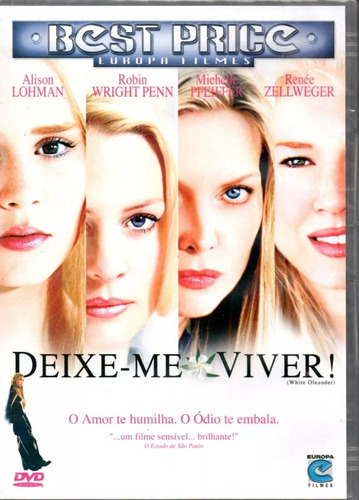 Dvd Deixe-me Viver - Michelle Pfeiffer - Lacrado Original