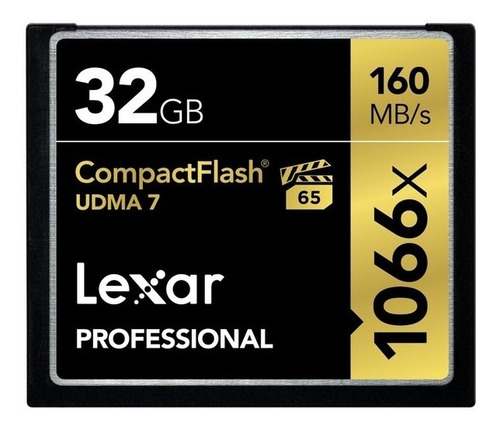 Cartao Cf Lexar Pro 32gb 160mb/s 1066x Novo - Entrega Hoje