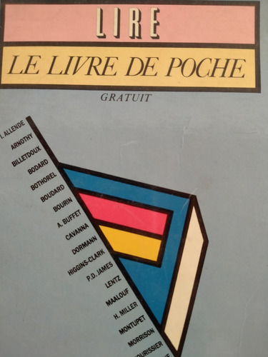 Le Libre De Poche- Dir: Henry Filipacchi- Literat.  Frances