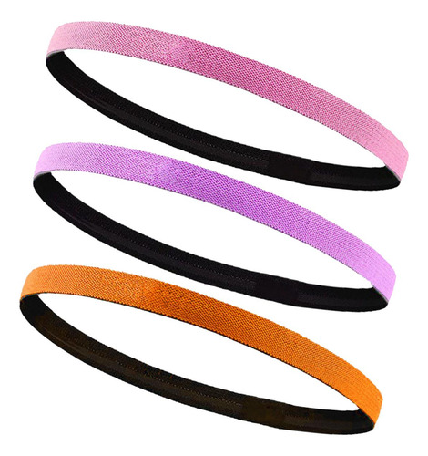 3 Uds Diademas Deportivas Elásticas Bandas Elásticas Para
