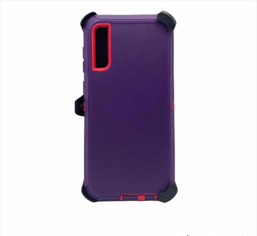 Forro Para Samsung A50 Tipo Otterbox Con Clip De Guinda