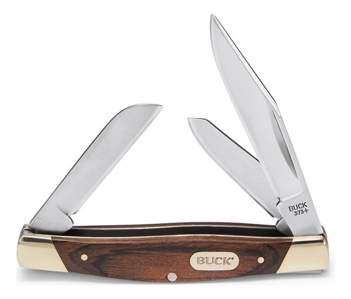 Buck Knives 373 Trio - Cuchillo De Bolsillo Plegable De 3 Cu