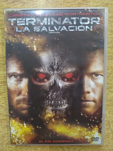 Pelicula Terminator La Salvacion  Dvd Latino Original Usado