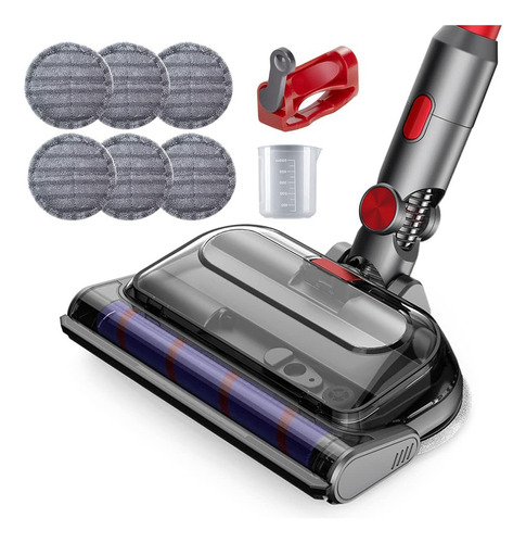 Cabezal De Mopa Eléctrico Para Dyson V7 V8 V10 V11 V15 Con C