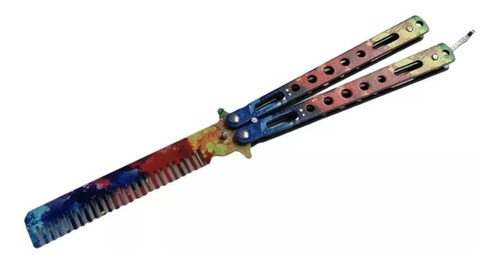 Navaja Mariposa Peine Colores Balisong Butterfly Practica