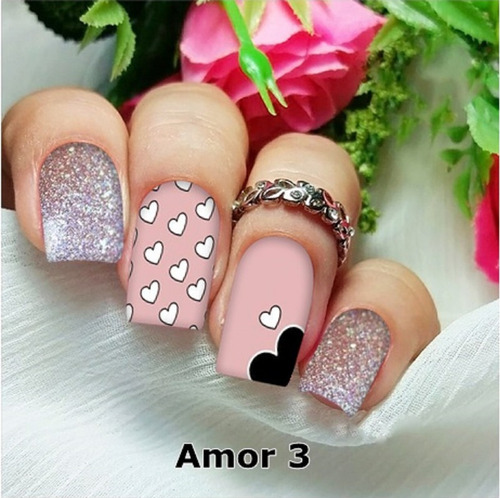 Peliculas/adesivos Unhas Country Cowboy Cowgirl Ct7