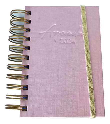 Agenda 10x15 Pastel Colors 352 Paginas Espiral Ag24c005