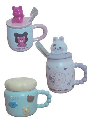 Taza Con Tapa Y Cuchara