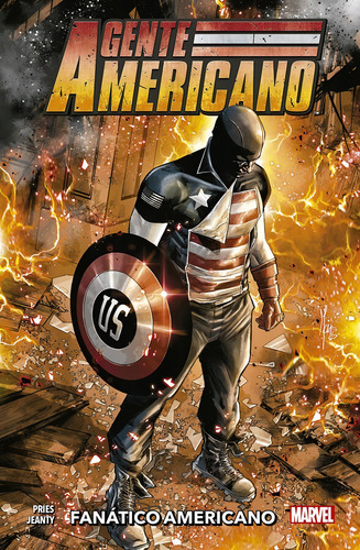 Agente Americano, de Priest, Christopher. Editorial Panini Brasil LTDA, capa dura em português, 2021
