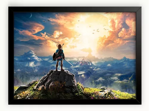 Quadro 25x25 The Legend of Zelda: I'm Not Zelda - Link - Horizon - Quadros  personalizados