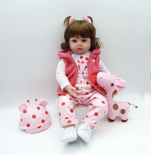 Bebé Muñeca Realista Reborn 100% Silicona 48cm 1499 Bestoys