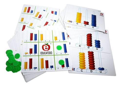 Lotería Ábaco Valor Numérico, Educatodo, M-0317