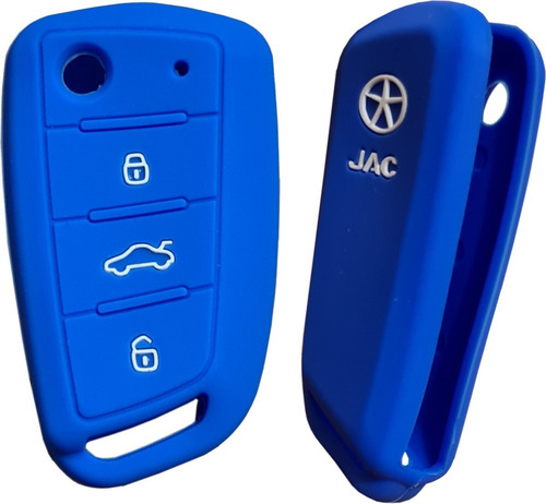 Cys Funda Silicón Llave Espada 3 Botones Jac Sei2 Sei3 Sei4