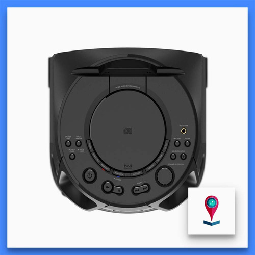 Imagen 5 de 6 de Parlante Bluetooth Sony Mhc-v13 Equipo De Musica Cd Color Negro Potencia RMS 150 W
