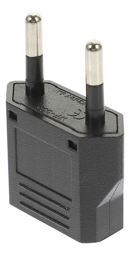 Adaptador De Enchufe Europeo, 6 A, Pared, Corriente Alterna,