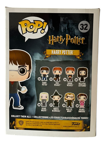 Funko Pop Harry Potter 122 Holiday Navideño Caja Lastimada