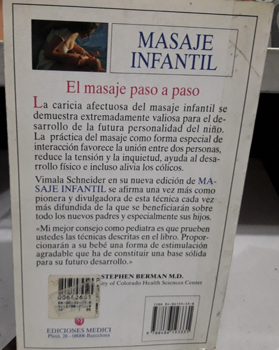 Masaje Infantil V. Scheneider (leer Descripcion)   