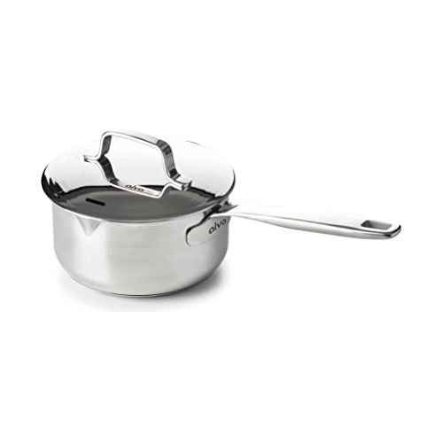 Maestro Sauce Pan With Lid 6.3 , Stainless Steel Pan Fo...