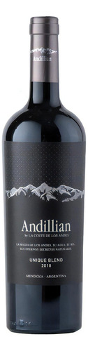 Vino Andillian Unique Blend X 750cc - La Coste De Los Andes