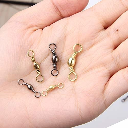 Swivels Pesca, 200pcs Rodamiento De Bolas Giratorias Con