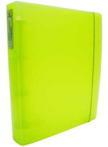 Imagem 1 de 1 de Fichario Acrimet 803.10 Oficio 3 Argolas Cor Amarelo Neon