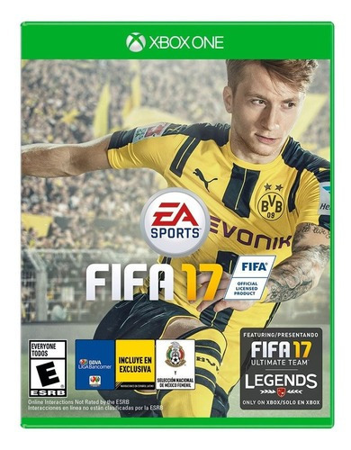 Fifa 17 Juego Xbox One Original Fisico