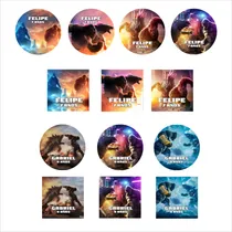 Comprar Kong Vs Godzilla 80 Stickers Adhesivos Candybar Personalizad