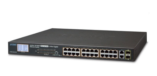 Switch No Administrable De 24 Puertos Poe+, 2 Combo Tp/sfp