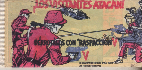 Sobre * Los Visitantes Atacan - Año 1984 - Vacio