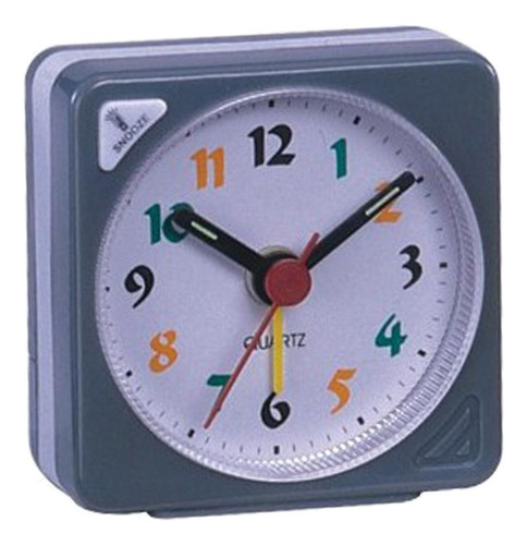 Reloj Pequeño Despertado Analógico, Sonido De Gris