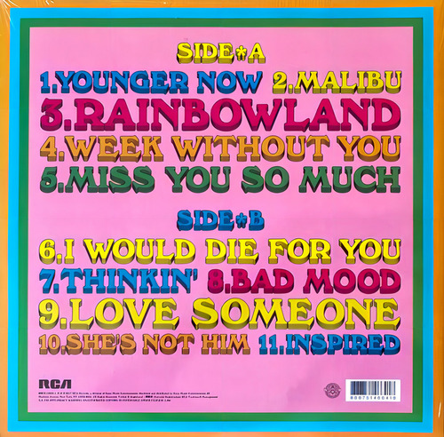 Lp Miley Cyrus Younger Now 2017 Vinil Importado Eua Lacrado