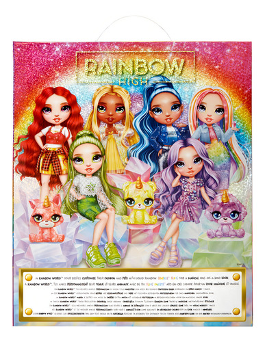 Muñeca Skyler Bradshaw Rainbow High Kit Slime Mascota Toyz