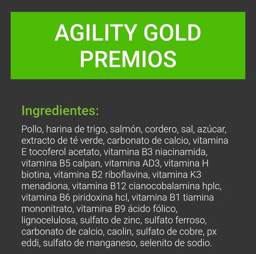 Premios Snack Agility Gold 250g Perros
