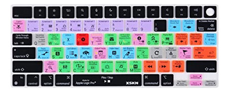 Funda De Silicona Para Teclado Xskn Logic Pro Shortcut Us La