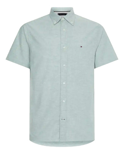 Camisa Tommy Hilfiger Para Hombre Mod Wcc Flex Central D3