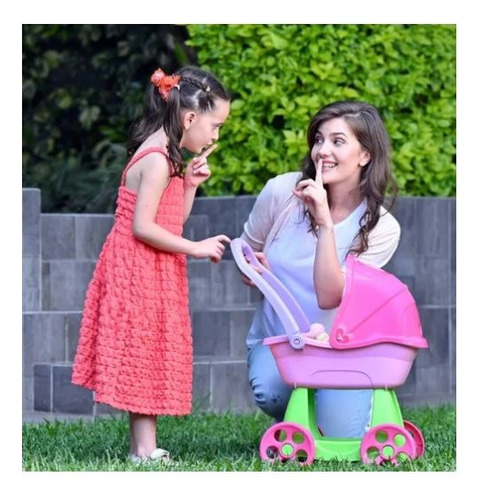 Carriolita Mecedora Para Muñecas Prinsel Mommy Resistente