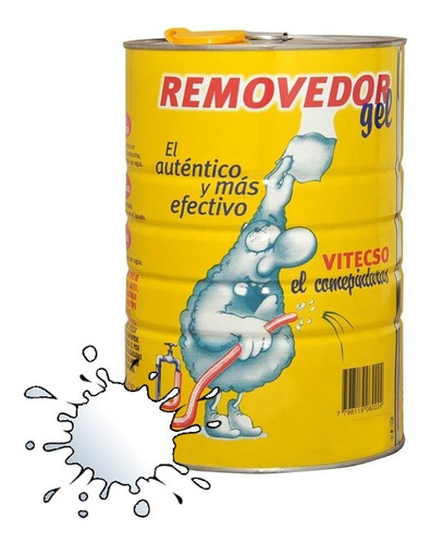 Removedor Gel Hidrosoluble Vitecso X 4 Lt