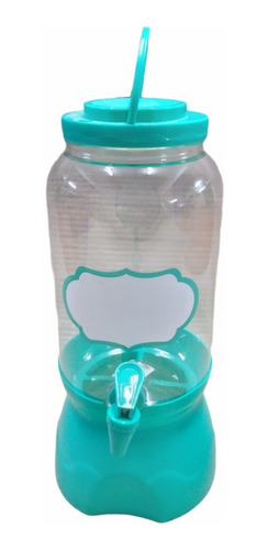 Imagen 1 de 2 de Dispenser De Bebidas Carol Plástico Con Base Manija 3,6 Lts