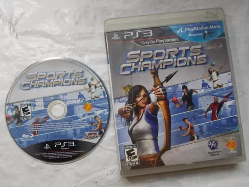 Jogo Original Sports Champions Playstation Ps3 Mídia Física Com 10