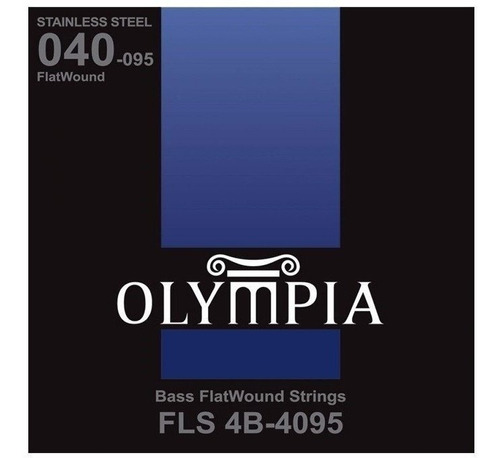 Encordado Bajo Eléctrico Olympia Fls4b-4095 40 95 Flat