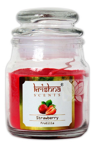  Vela Aromática  Krishna Frutilla 75gr /ambienteyaromas