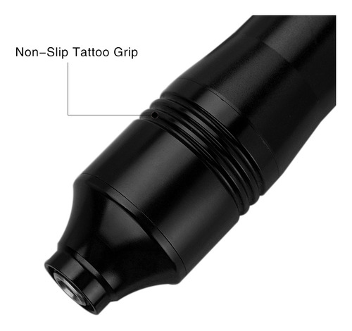 Imagen 3 de 9 de Portátil Tatuaje Kit Máquina De Tatuaje Pluma Fuente De Alim