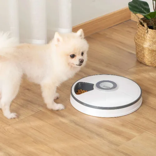 Dispensador Automático De Alimento Para Perros Y Gatos