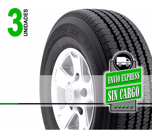 Imagen 2 de 7 de Kit 3u 245/65 R17 Dueler H / T 684iii Bridgestone + Envío $0